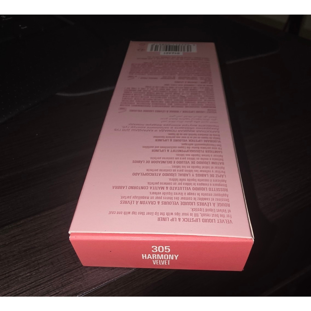 Kylie Cosmetics 305 Harmony Velvet Lip Kit Lipstick Liner New NIB - Picture 5 of 6
